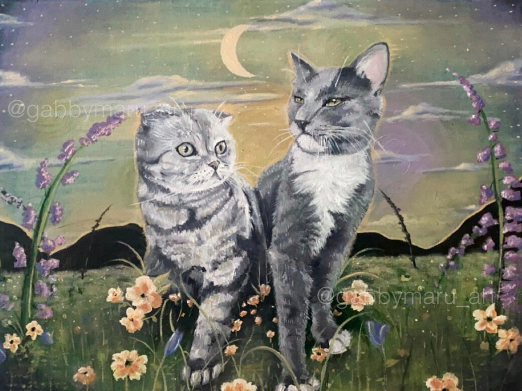 (This is a part of my current animal portrait series that is open for commission! Contact me for more info! :))