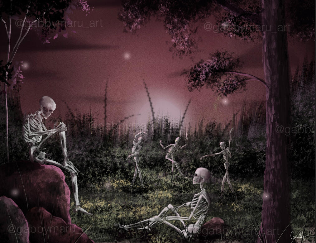 Amongst Friends --- Digital Art, 2024