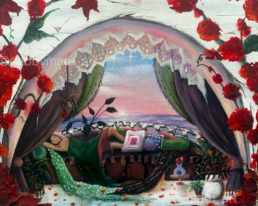 Dreamland -- 20"x16" Oil on Canvas, 2024