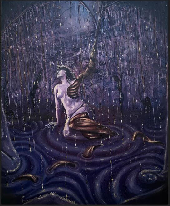 The Orchard -- 20" x 24" oil on canvas, 2025